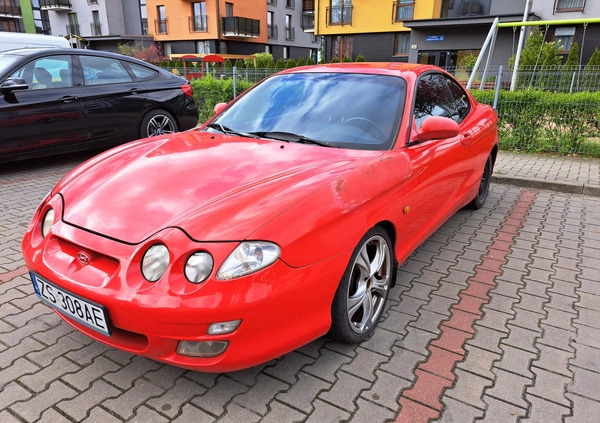 Hyundai Coupe cena 3999 przebieg: 188000, rok produkcji 1999 z Szczecin małe 781